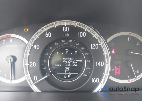 2017 Honda Accord Ex z USA, uszkodzony, nr VIN 1HGCR2F77HA035659